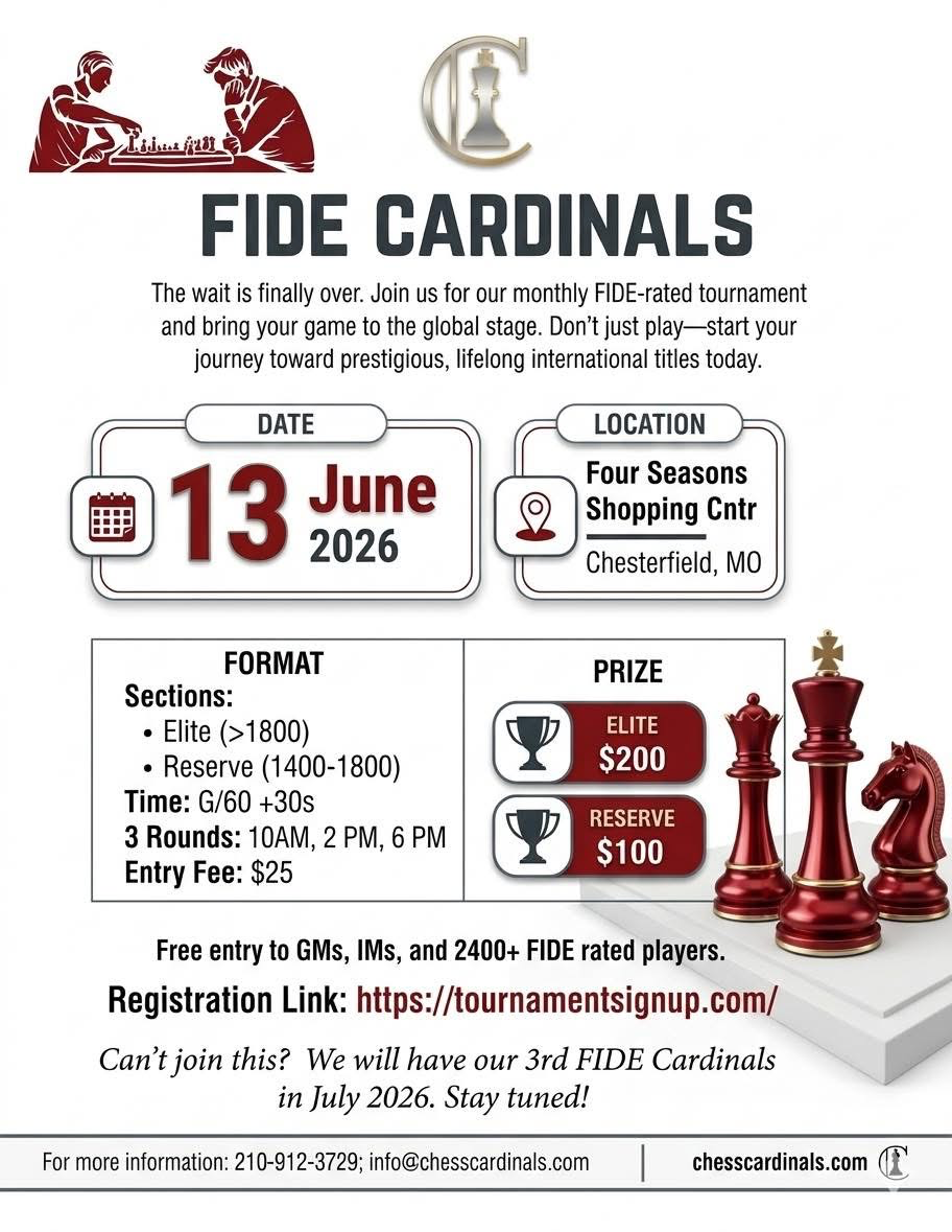 FIDE Tournament Announcement
