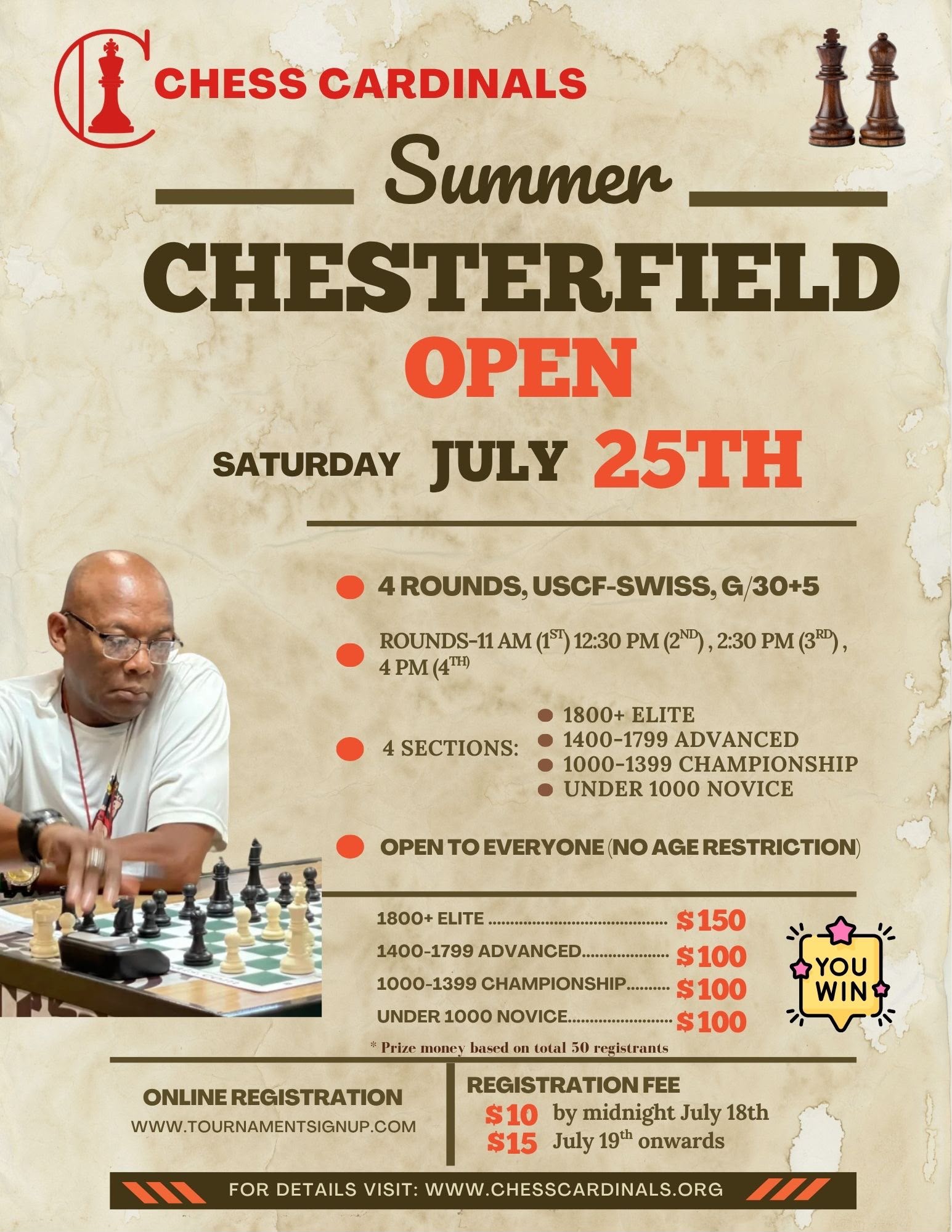 USCF Tournament Announcement